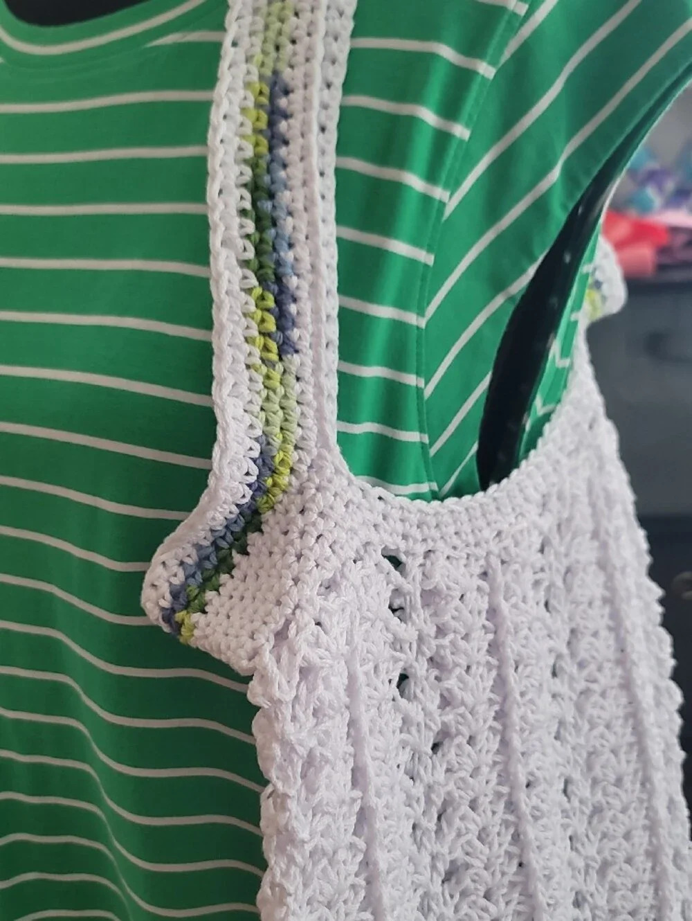 Handcrafted Crochet Market Bag - Picture 4 of 8